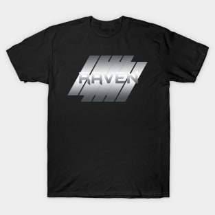 Metallic Illustration Raven T-Shirt